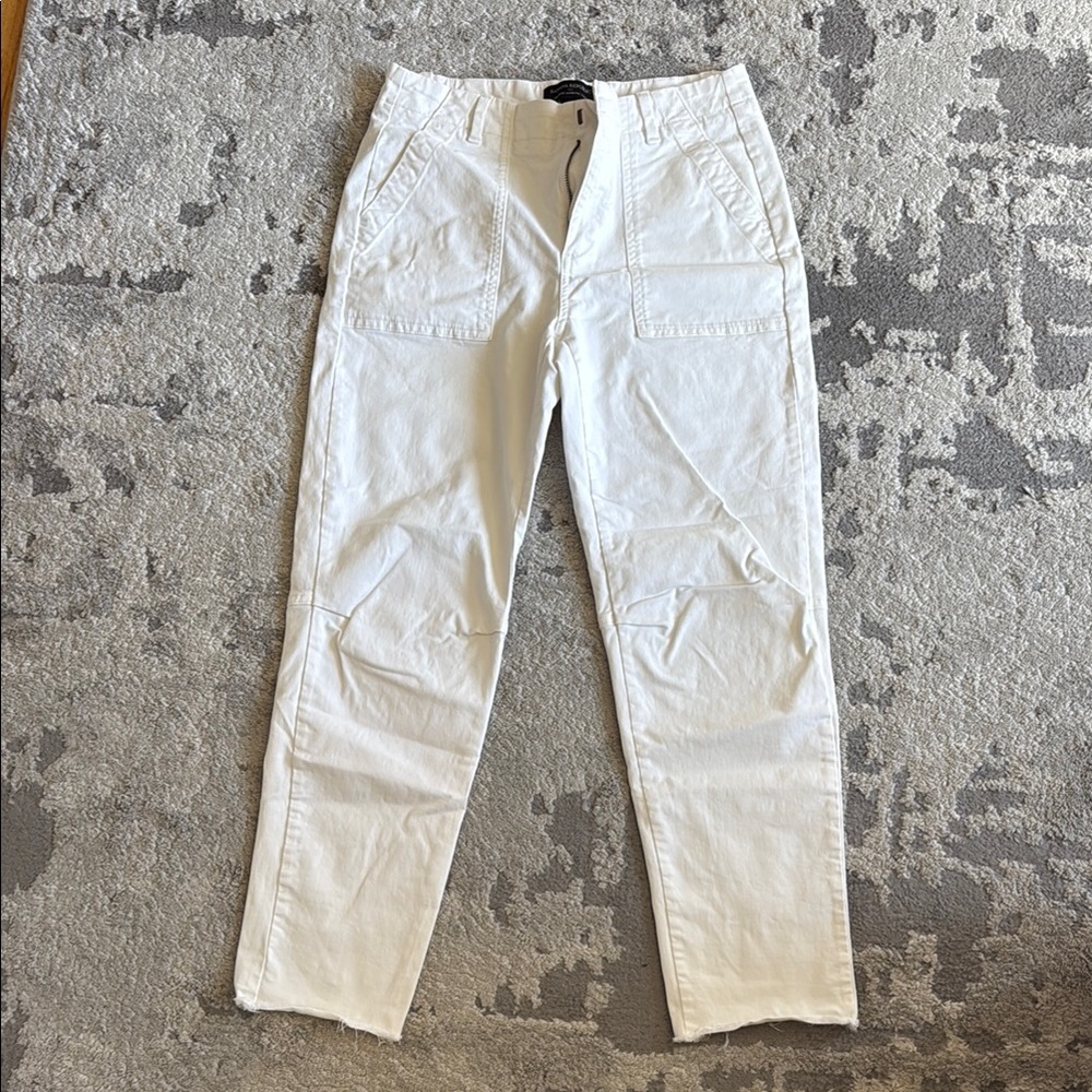 Banana Republic White Pants
